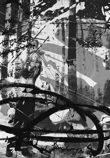 Between the Layers. Together | serigraphy, instalation | 120x86cm